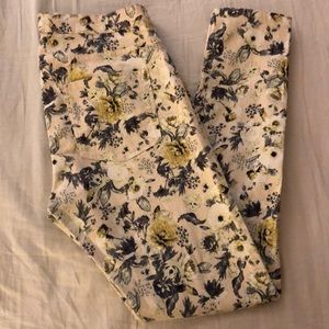 Floral print H&M pants